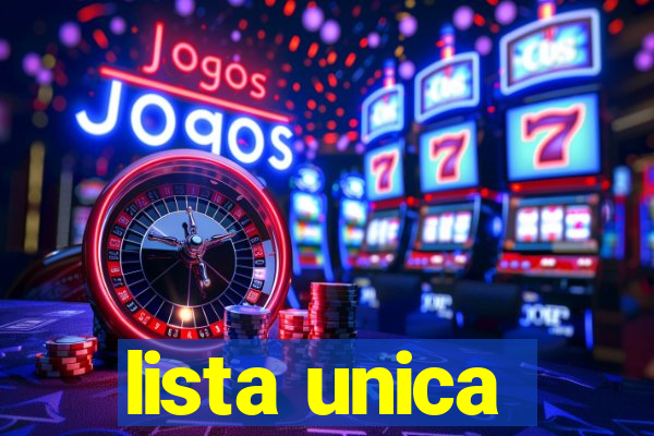 lista unica